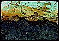 Clich Verre No. 163:Storm At Sunrise