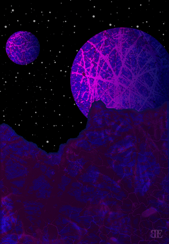 Clich Verre No. 4: Twin Moons