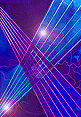 Cliché Verre No. 82: Neon Intersection