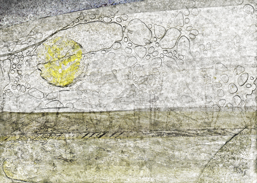 Clich Verre No. 309: Bleached Landscape