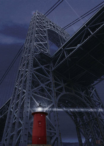 Cityscapes: The Little Red Lighthouse& the Great Gray Bridge
