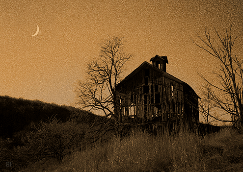 Landscapes: Catskill Moonrise #3