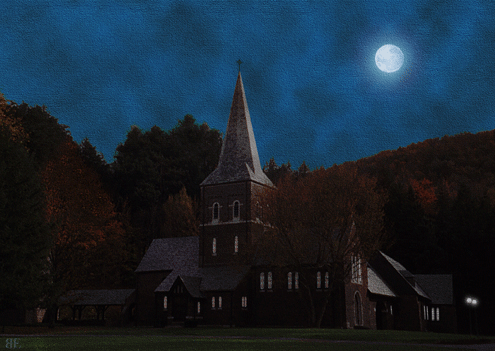 Landscapes: St. James' Church, Lake Delaware